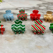 Load image into Gallery viewer, Hair Clip - Christmas Pattern Mix
