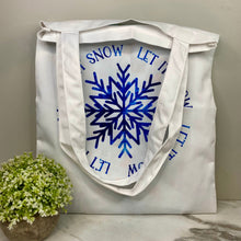 Load image into Gallery viewer, Tote Bag - Christmas/Hanukkah - #37 - Let It Snow
