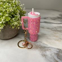 Load image into Gallery viewer, Keychain - Lip Balm Tumbler #4 Gems
