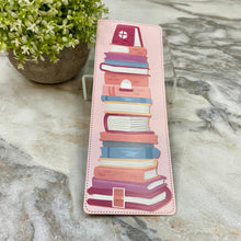 Load image into Gallery viewer, Bookmark - Pink Stacked Books
