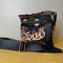 Load image into Gallery viewer, The Roni Nylon Crossbody - Bronze Sunflower Ombre Animal
