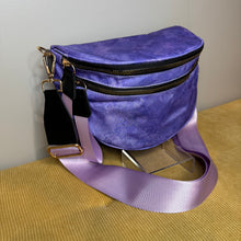 Load image into Gallery viewer, The Roni Nylon Crossbody - Purple Acid Wash
