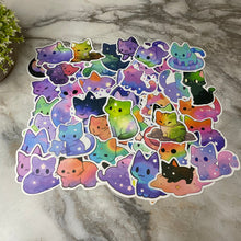 Load image into Gallery viewer, Stickers - Galaxy Cats
