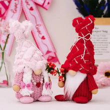 Load image into Gallery viewer, Gnome - Valentine #10 - Red &amp; Pink - PREORDER
