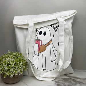 Tote Bag - Halloween - Ghost #3 - Boo-Jee