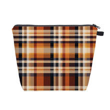 Load image into Gallery viewer, Pouch XL - Plaid Fall, Darker
