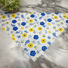 Load image into Gallery viewer, Dog Bandana - Floral - #19
