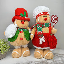 Load image into Gallery viewer, Telescopic Standing Christmas Decor - Gingerbread #2
