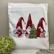 Load image into Gallery viewer, Tote Bag - Christmas - #43 - Gnome Tree Trio
