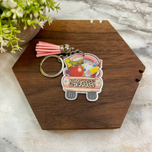 Load image into Gallery viewer, Keychain - Acrylic - Teacher Truck
