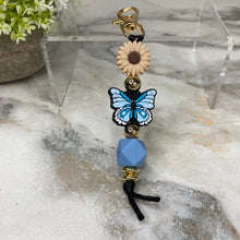 Load image into Gallery viewer, Keychain - Silicone Bead - Butterfly
