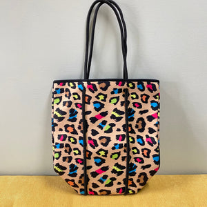 Neoprene Tote - Rainbow Animal