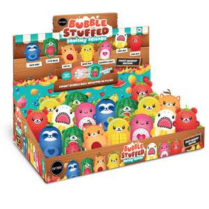 Bubble Stuffed Squishy Friends Toy - Fruit Mashup