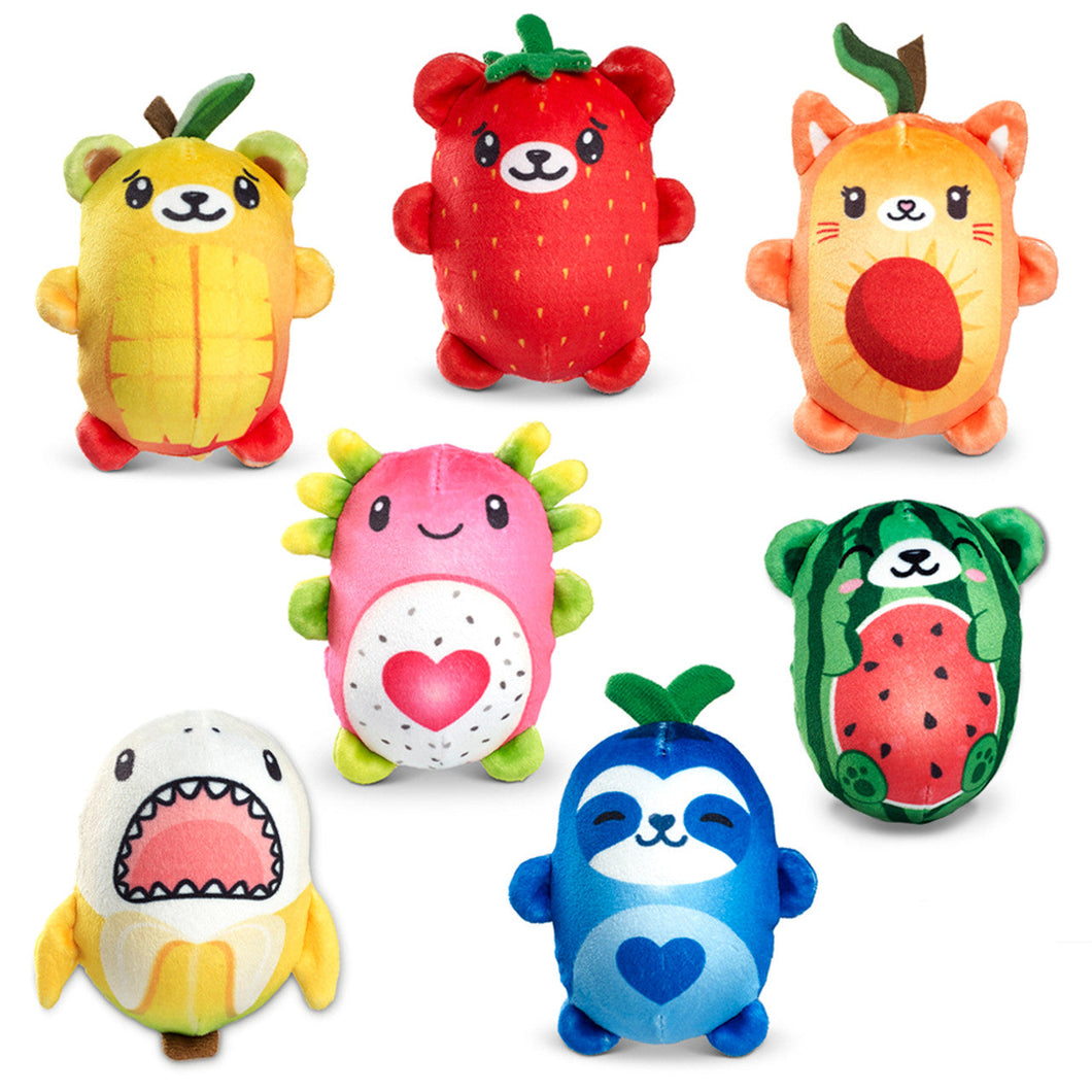 Bubble Stuffed Squishy Friends Toy - Fruit Mashup