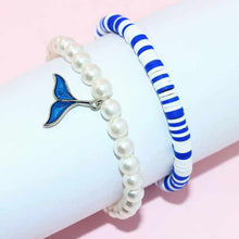 Load image into Gallery viewer, Bracelet - Whale Tail Set
