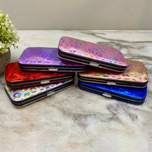 Load image into Gallery viewer, Manicure Nail Case &amp; Set - Animal Holographic
