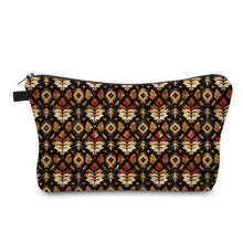 Load image into Gallery viewer, Pouch - Aztec Diamond Leaves
