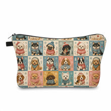 Load image into Gallery viewer, Pouch - Christmas Winter - Dog Squares
