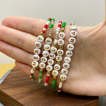 Load image into Gallery viewer, Bracelet - Christmas Beads
