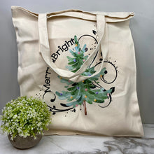 Load image into Gallery viewer, Tote Bag - Christmas - Merry
