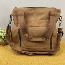 Load image into Gallery viewer, Caitlin - Canvas Satchel
