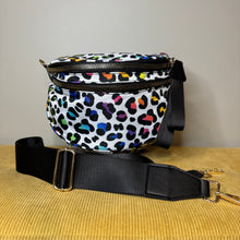 Load image into Gallery viewer, The Roni Nylon Crossbody - Rainbow Animal Print - PREORDER

