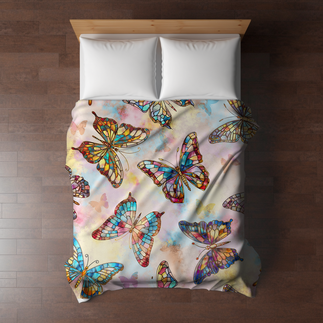 Blanket - Stained Glass Butterfly - PREORDER