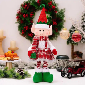 Telescopic Standing Christmas Decor - Elf