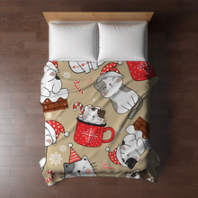 Load image into Gallery viewer, Blanket - Christmas - Cats
