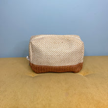 Load image into Gallery viewer, Travel Pouch - Chevron Neutrals
