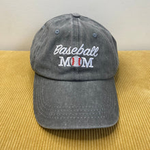 Load image into Gallery viewer, Hat - Baseball Mom - Grey
