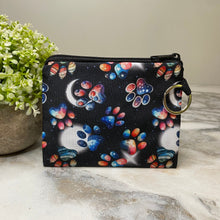 Load image into Gallery viewer, Mini Pouch - Dog Paw Galaxy Moon
