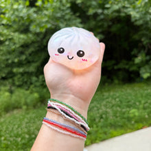 Load image into Gallery viewer, Squishy Toy - Viral Dumpling, Clear Holographic
