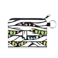 Load image into Gallery viewer, Mini Pouch - Halloween Fall - Mummies
