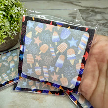 Load image into Gallery viewer, The Sticky Note Collection - America Fireworks Popsicle
