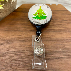 Badge Holder - Christmas - Everything Is Pine