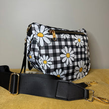 Load image into Gallery viewer, The Roni Nylon Crossbody - Daisy Gingham
