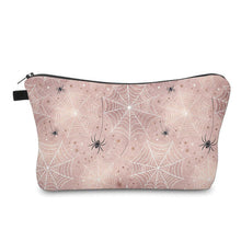 Load image into Gallery viewer, Pouch - Halloween Fall - Spider Web
