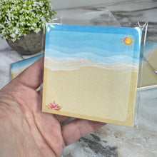 Load image into Gallery viewer, The Sticky Note Collection - Beach Sand Summer Seashell Sun
