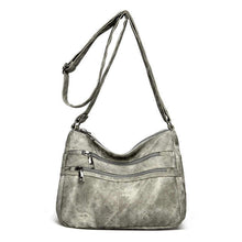 Load image into Gallery viewer, Laura Purse - Denim Suede - PREORDER
