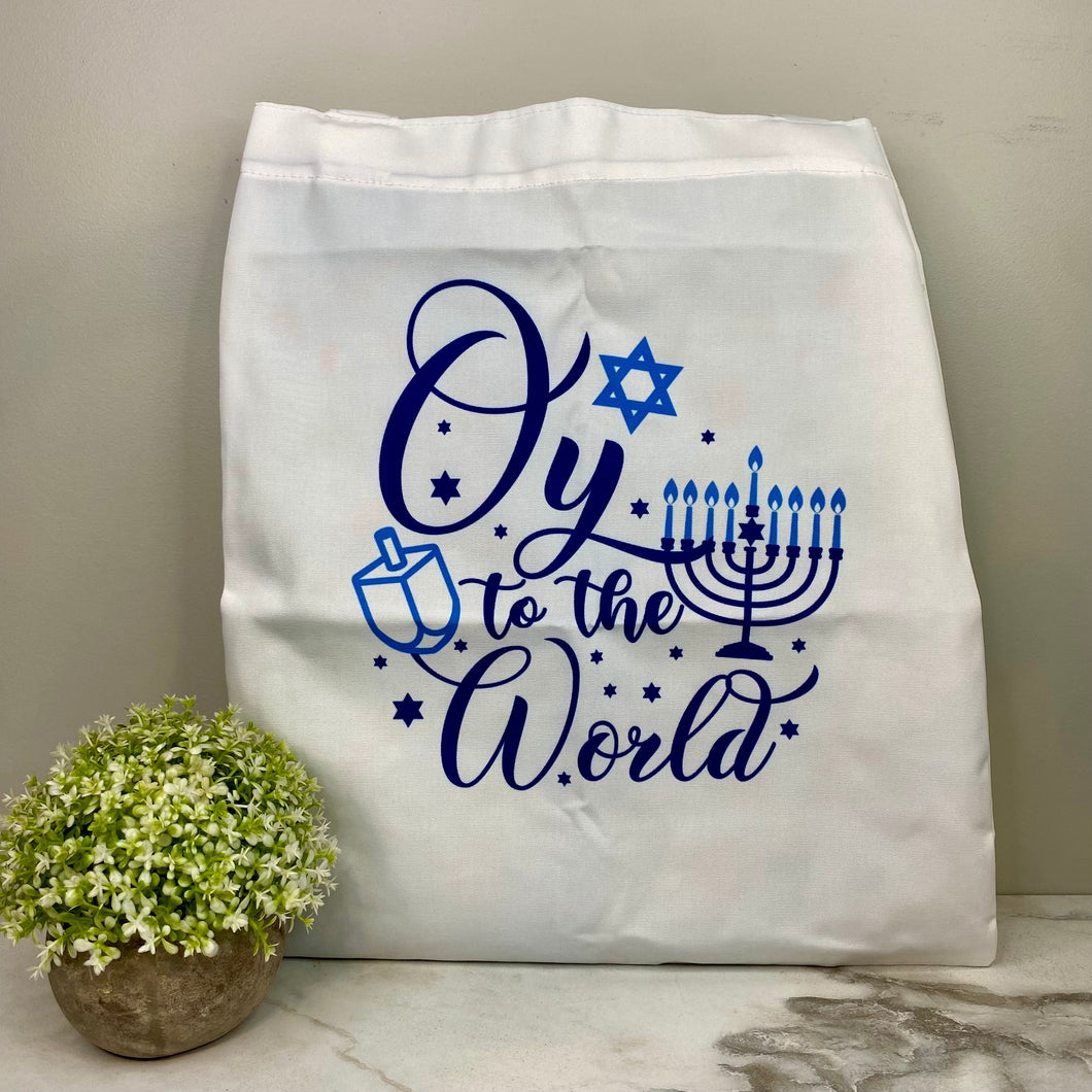 Tote Bag - Christmas/Hanukkah - #20 - Oy To The World