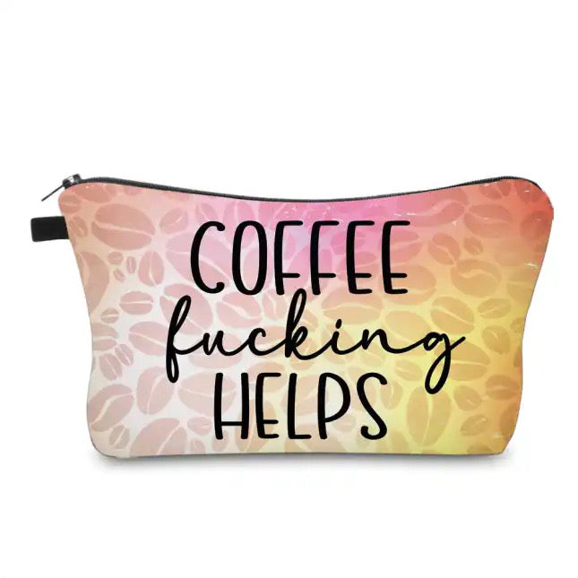 Pouch - Adult, Coffee Helps