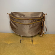 Load image into Gallery viewer, The Roni Nylon Crossbody - Solid Chocolate Brown
