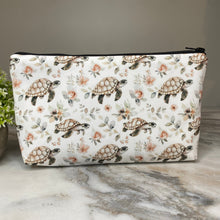 Load image into Gallery viewer, Pouch - Turtle Floral
