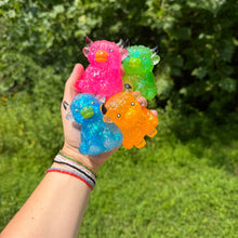 Load image into Gallery viewer, Squishy Toy - Glitter Highland Cow
