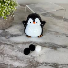 Load image into Gallery viewer, Squishy Toy - Penguin + Pom Pom
