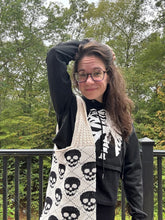 Load image into Gallery viewer, Tote Bag - Knit Sweater - Skull
