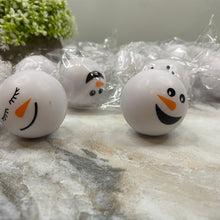 Load image into Gallery viewer, Stress Balls - Christmas - Snowmen Faces
