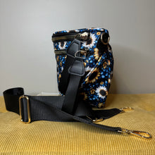 Load image into Gallery viewer, The Roni Nylon Crossbody - Blue Sunflower
