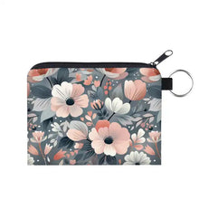 Load image into Gallery viewer, Mini Pouch - Pink Grey Floral
